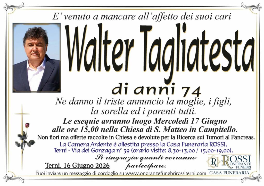 funerale-walter-tagliatesta-terni