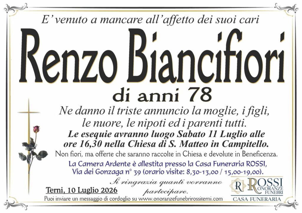 funerale-renzo-biancifiori-terni