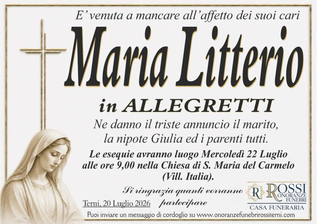 funerale-maria-litterio-terni