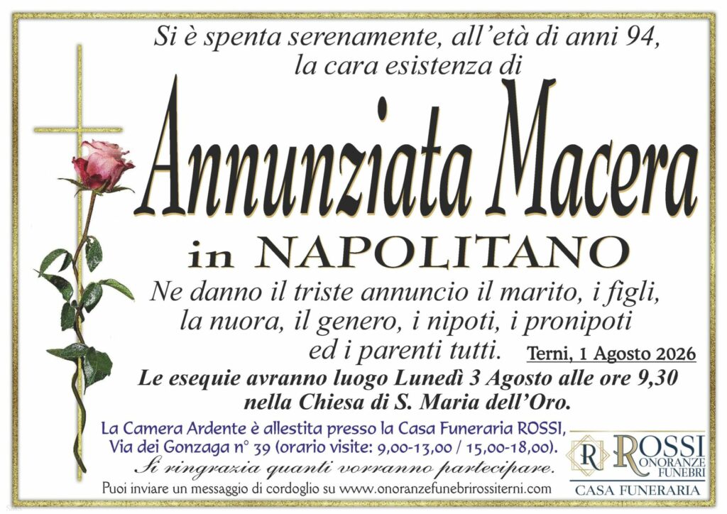 funerale-annunziata-macera-terni
