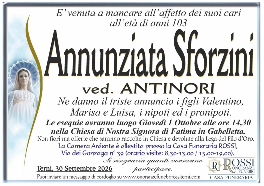 funerale-annunziata-sforzini-terni