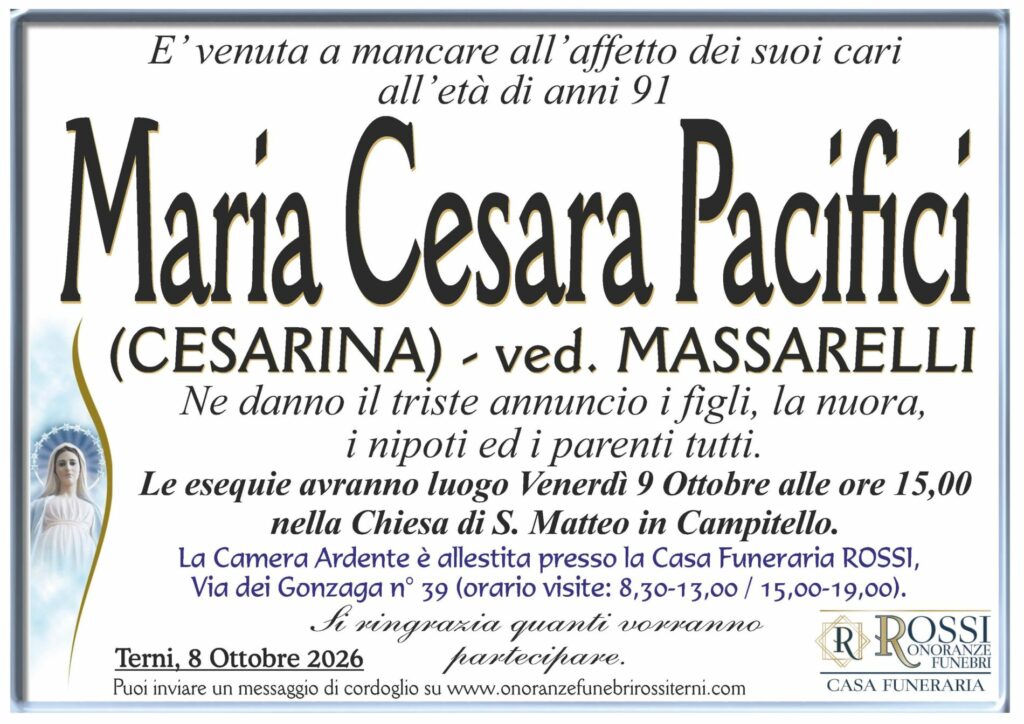funerale-maria-cesara-pacifici-terni